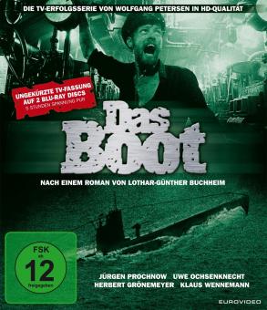 Das Boot (Ungekürzte TV-Fassung, 2 Discs) (1981) [Blu-ray] 