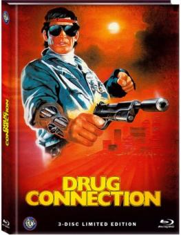 A Man from Holland (Drug Connection) (Limited Mediabook, Blu-ray+DVD, Cover A) (1986) [FSK 18] [Blu-ray] 