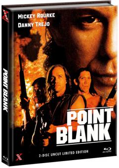 Point Blank - Over and Out (Limited Mediabook, Blu-ray+DVD, Cover A) (1997) [FSK 18] [Blu-ray] 