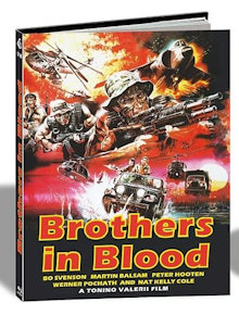 Brothers in Blood (Savage Attack) (Limited Mediabook, Cover A) (1987) [FSK 18] [Blu-ray] 