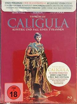 Caligula (3 Disc Limited Mediabook, Uncut) (1979) [FSK 18] [Blu-ray] [Gebraucht - Zustand (Sehr Gut)] 