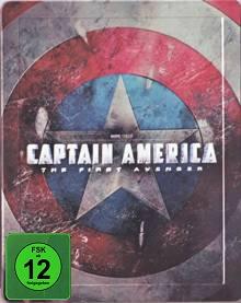 Captain America (Blu-ray + DVD und Digital Copy, Limited Steelbook) (2011) [Blu-ray] [Gebraucht - Zustand (Sehr Gut)] 