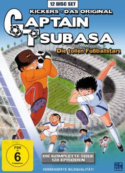 Captain Tsubasa: Die tollen Fußballstars - Die komplette Serie (12 DVDs) 