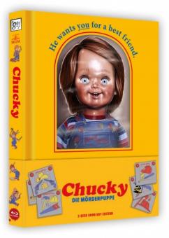 Chucky - Die Mörderpuppe (Limited Wattiertes Mediabook, Blu-ray+DVD) (1988) [Blu-ray] 
