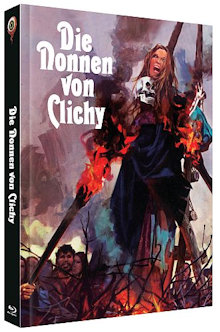 Die Nonnen von Clichy (Limited Mediabook, 2 Blu-ray's, Cover B) (1972) [FSK 18] [Blu-ray] 