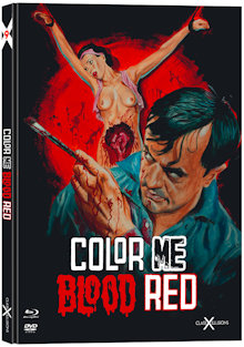 Color Me Blood Red (Limited Mediabook, Blu-ray+DVD) (1965) [FSK 18] [Blu-ray] 