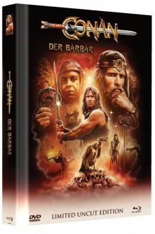 Conan der Barbar (Limited Mediabook, Blu-ray+DVD, Cover A) (1982) [Blu-ray] 