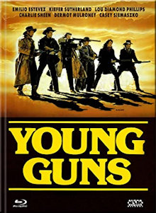 Young Guns (Limited Mediabook, Blu-ray+DVD, Cover C)  (1988) [Blu-ray] 