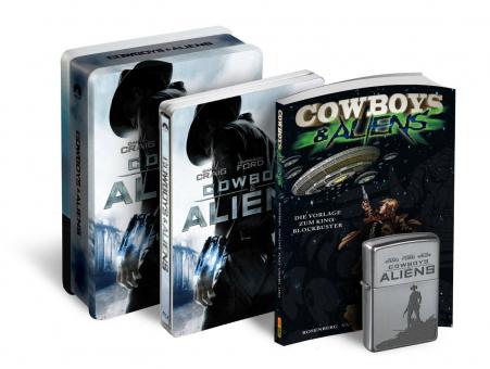 Cowboys & Aliens (Special Edition Boxset, Steelbook, inkl. Zippo) (2011) [Blu-ray] 