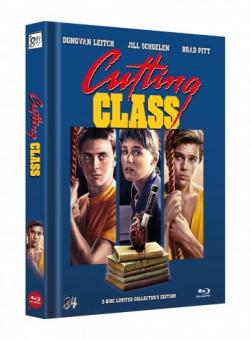 Die Todesparty 2 (Cutting Class) (Limited Mediabook, Blu-ray+DVD, Cover C) (1989) [FSK 18] [Blu-ray] 