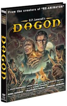 Dagon (Limited Mediabook, Blu-ray+DVD, Cover A) (2001) [FSK 18] [Blu-ray] 