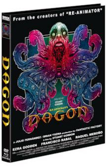Dagon (Limited Mediabook, Blu-ray+DVD, Cover B) (2001) [FSK 18] [Blu-ray] 