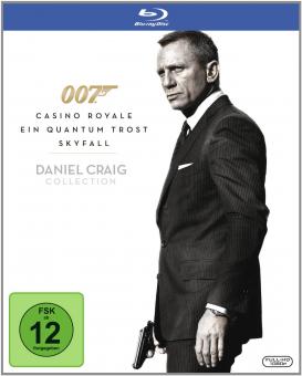 James Bond 007 - Daniel Craig Collection (3 Discs) [Blu-ray] [Gebraucht - Zustand (Sehr Gut)] 