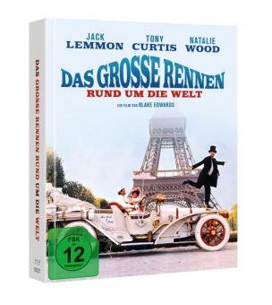 Das große Rennen rund um die Welt (Limited Mediabook, Blu-ray+DVD, Cover A) (1965) [Blu-ray] 