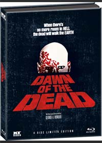 Dawn Of The Dead (4 Discs Limited Mediabook mit 4 Schnittfassungen) (1978) [FSK 18] [Blu-ray] 