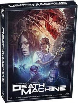 Death Machine (Uncut, 3 Disc Limited Digipak, Blu-ray+DVD+CD) (1994) [FSK 18] [Blu-ray] 