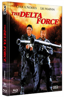 Delta Force (Limited Mediabook, Blu-ray+DVD, Cover B) (1986) [Blu-ray] 