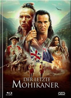 Der letzte Mohikaner (Limited Mediabook, 3 Blu-ray's+DVD, Cover C) (1992) [Blu-ray] 