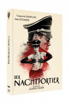 Der Nachtportier (3 Disc Limited Mediabook, 4K Ultra HD+Blu-ray+DVD, Cover A) (1974) [4K Ultra HD] 
