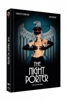 Der Nachtportier (3 Disc Limited Mediabook, 4K Ultra HD+Blu-ray+DVD, Cover B) (1974) [4K Ultra HD] 