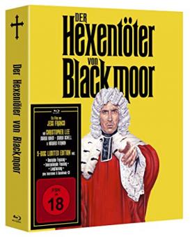 Der Hexentöter von Blackmoor (5 Disc Limited Edition, 2 Blu-ray's+2 DVDs+CD) (1969) [FSK 18] [Blu-ray] 