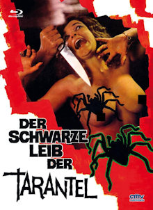 Der schwarze Leib der Tarantel (Limited Mediabook, Blu-ray+DVD, Cover A) (1972) [FSK 18] [Blu-ray] 