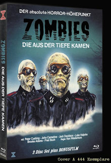 Zombies die aus der Tiefe kamen (Shock Waves) (Limited Mediabook, Blu-ray+DVD, Cover A) (1977) [FSK 18] [Blu-ray] 