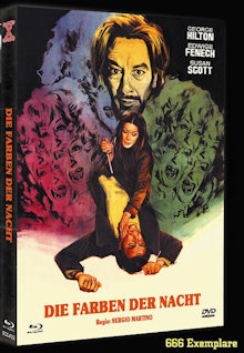 Die Farben der Nacht (Limited Mediabook, Blu-ray+DVD, Cover A) (1972) [FSK 18] [Blu-ray] 