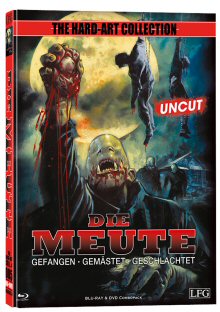 Die Meute (Limited Mediabook Edition, Blu-ray+DVD, Cover B) (2010) [FSK 18] [Blu-ray] 