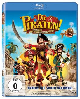 Die Piraten - Ein Haufen merkwürdiger Typen (2012) [Blu-ray] 
