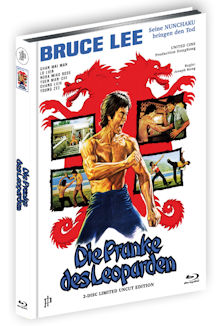 Bruce Lee - Die Pranke des Leoparden (Limited Uncut Mediabook, Blu-ray+DVD, Cover A) (1976) [FSK 18] [Blu-ray] 