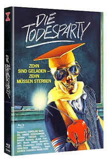 Die Todesparty (Limited Mediabook, Blu-ray+DVD, Cover A) (1986) [FSK 18] [Blu-ray] 