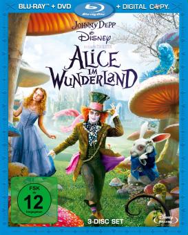 Alice im Wunderland (plus DVD + Digital Copy) (2009) [Blu-ray] 