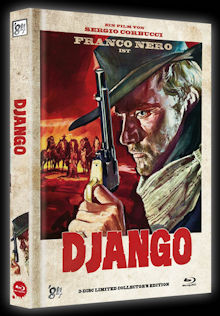 Django (Limited Mediabook, Blu-ray+DVD, Cover A) (1966) [FSK 18] [Blu-ray] 