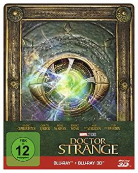 Doctor Strange (Limited Steelbook, 3D Blu-ray+Blu-ray) (2016) [3D Blu-ray] 