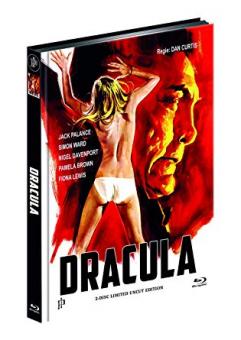 Dracula (Limited Mediabook, Blu-ray+DVD, Cover A) (1974) [Blu-ray] 