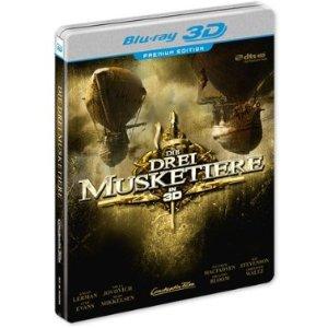 Die drei Musketiere (Limitierte 3D Premium Edition im Steelbook) (2011) [3D Blu-ray] 