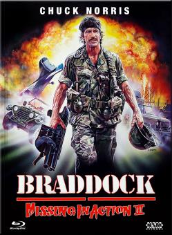 Missing in Action III - Braddock (Limited Mediabook, Blu-ray+DVD, Cover A) (1988) [FSK 18] [Blu-ray] [Gebraucht - Zustand (Sehr Gut)] 