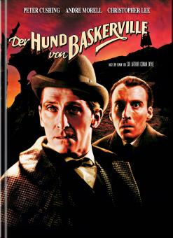 Der Hund von Baskerville (Limited Mediabook, Blu-ray+DVD, Cover A, Remastered) (1959) [Blu-ray] 