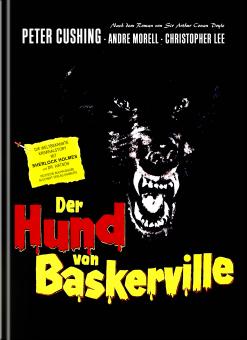 Der Hund von Baskerville (Limited Mediabook, Blu-ray+DVD, Cover B, Remastered) (1959) [Blu-ray] 