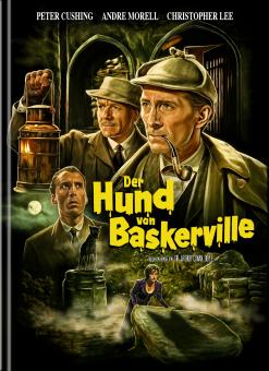 Der Hund von Baskerville (Limited Mediabook, Blu-ray+DVD, Cover C, Remastered) (1959) [Blu-ray] 