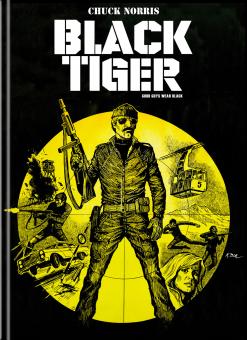 Der Schwarze Tiger - Black Tiger (Limited Mediabook, Blu-ray+DVD, Cover A) (1979) [Blu-ray] 