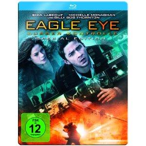 Eagle Eye - Außer Kontrolle (limited Steelbook Edition) (2008) [Blu-ray] [Gebraucht - Zustand (Sehr Gut)] 