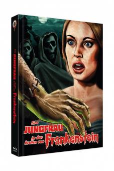 Eine Jungfrau in den Krallen von Frankenstein (Limited Mediabook, Blu-ray+DVD, Cover B) (1972) [Blu-ray] 