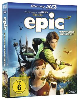 Epic - Verborgenes Königreich (+ Blu-ray+DVD) (2013) [3D Blu-ray] [Gebraucht - Zustand (Sehr Gut)] 