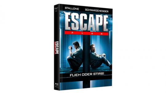 Escape Plan (Limited Mediabook, Blu-ray+DVD, Cover A) (2013) [Blu-ray] 