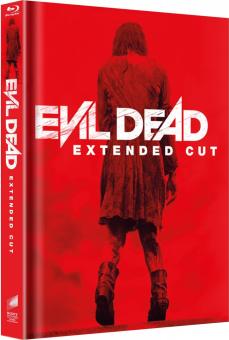 Evil Dead (Limited Mediabook, Extended Cut, 2 Discs, Cover A) (2013) [FSK 18] [Blu-ray] 