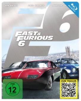 Fast & Furious 6 (Limited Steelbook) (2013) [Blu-ray] 