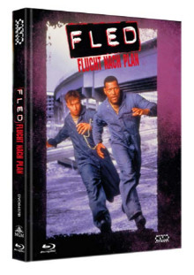 Fled - Flucht nach Plan (Limited Mediabook, Blu-ray+DVD, Cover B) (1996) [Blu-ray] 