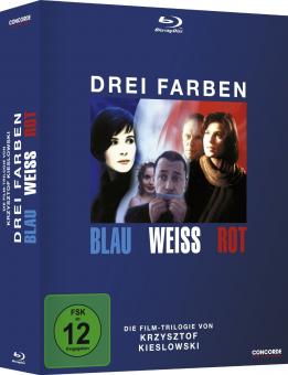 Drei Farben Boxset (Blau, Weiß, Rot, 3 Discs) [Blu-ray] 